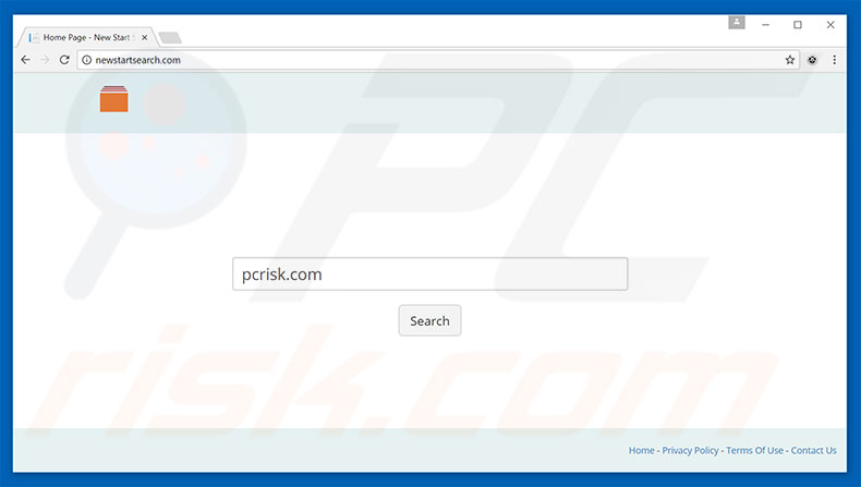 newstartsearch.com browser hijacker