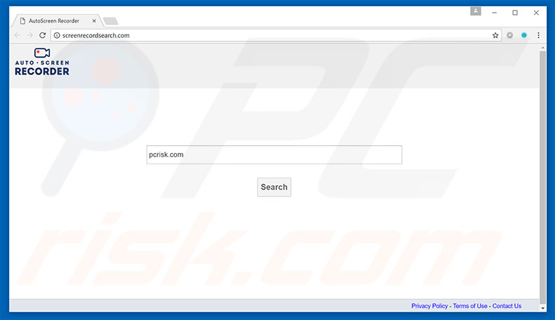 screenrecordsearch.com browser hijacker