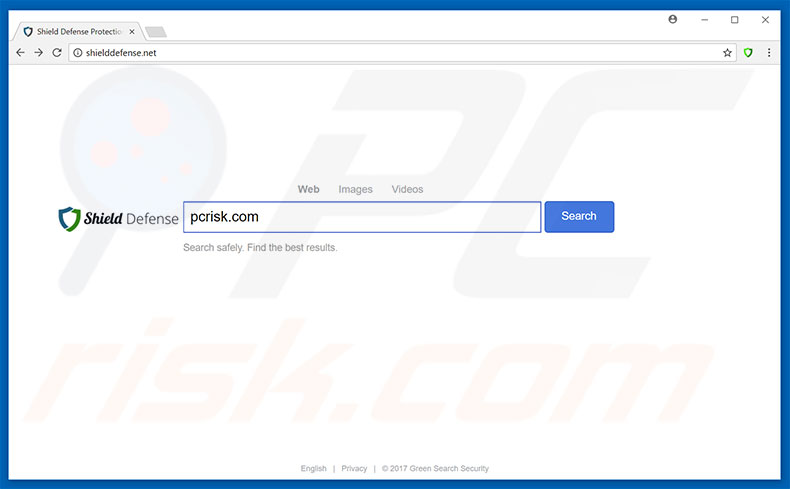 shielddefense.net browser hijacker