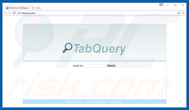 tabquery.com browser hijacker