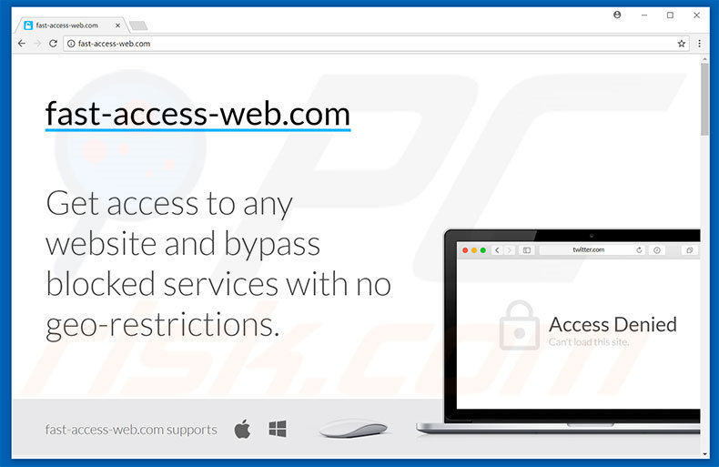 Fast-access-web adware
