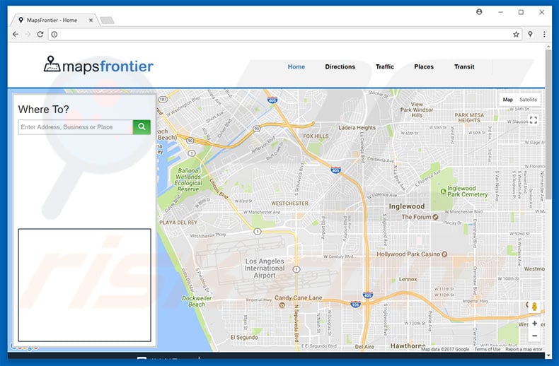 MapsFrontier adware