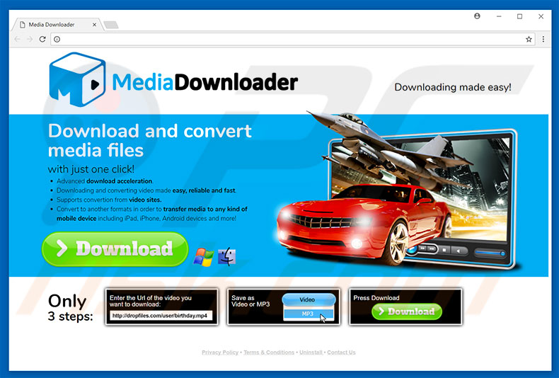 MediaDownloader adware