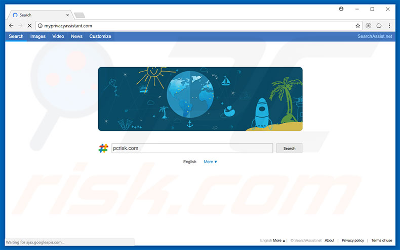 myprivacyassistant.com browser hijacker
