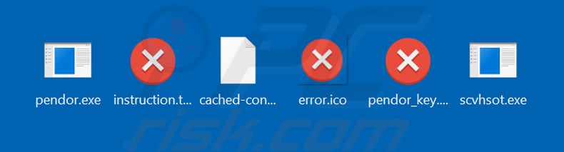 pendor ransomware additional files
