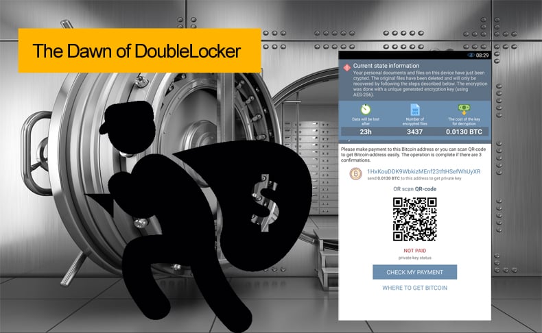 the dawn of doublelocker (android ransomware)