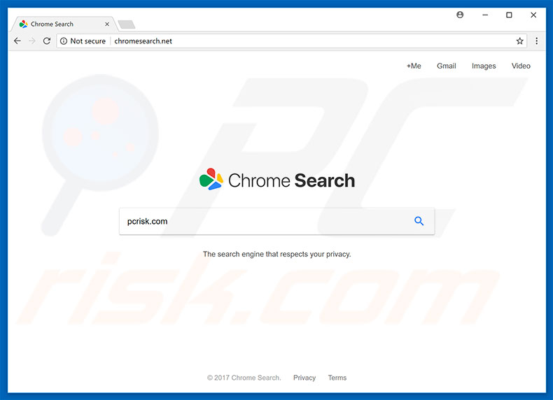chromesearch.net browser hijacker