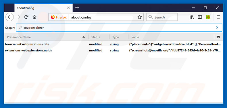 Removing hp.myway.com from Mozilla Firefox default search engine