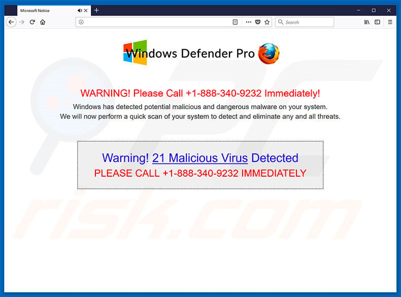 ISP HAS BLOCKED YOUR PC scam website