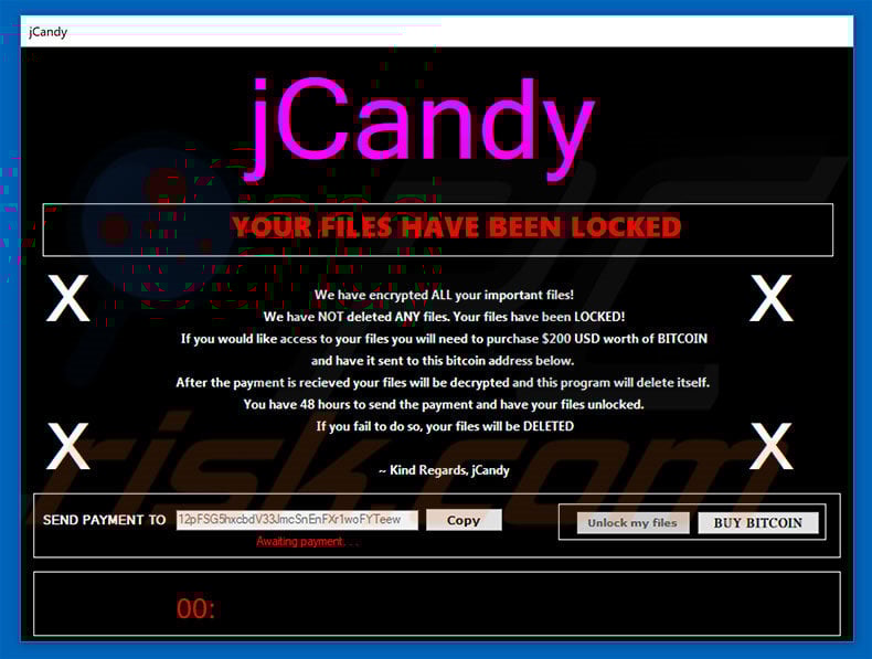 jCandy decrypt instructions