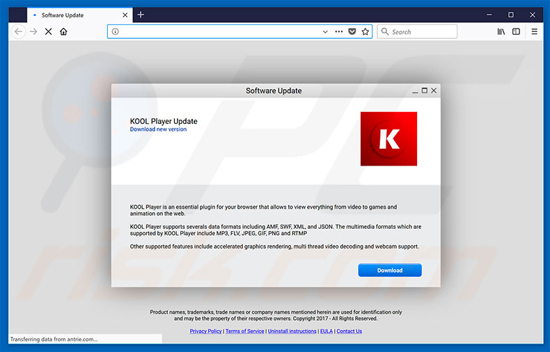 KOOL Player adware