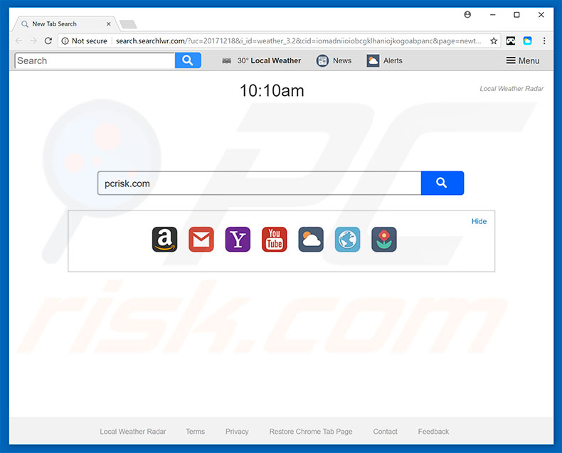 search.searchlwr.com browser hijacker