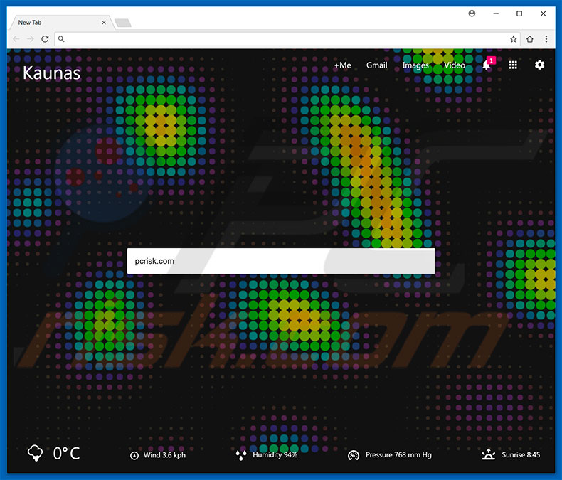 perlintab.com browser hijacker