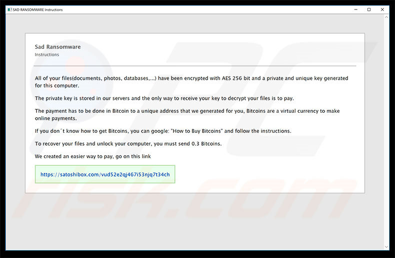 Sad decrypt instructions
