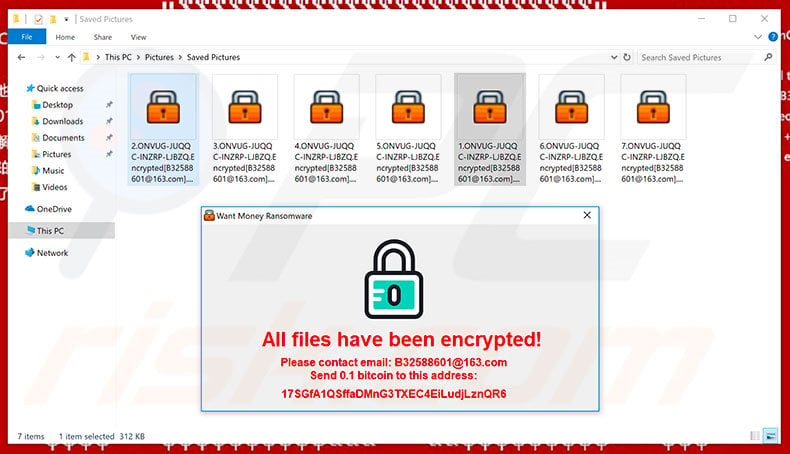 Files encrypted by WantMoney