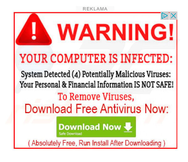 Intrusive ads promoting Bitcoin Virus