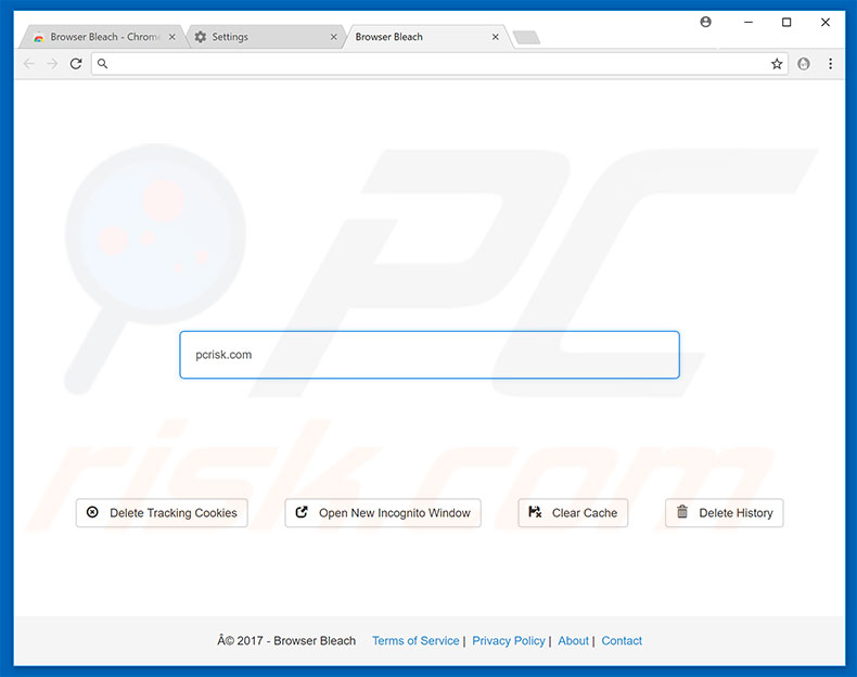 browserbleach.com browser hijacker