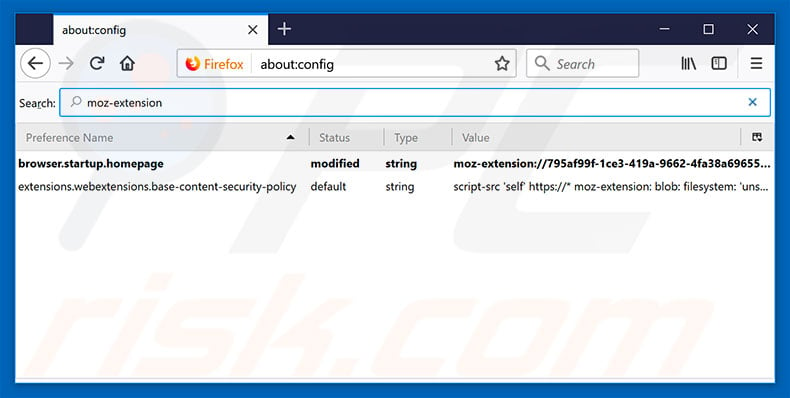 Removing search.hemailinboxlogin.com from Mozilla Firefox default search engine