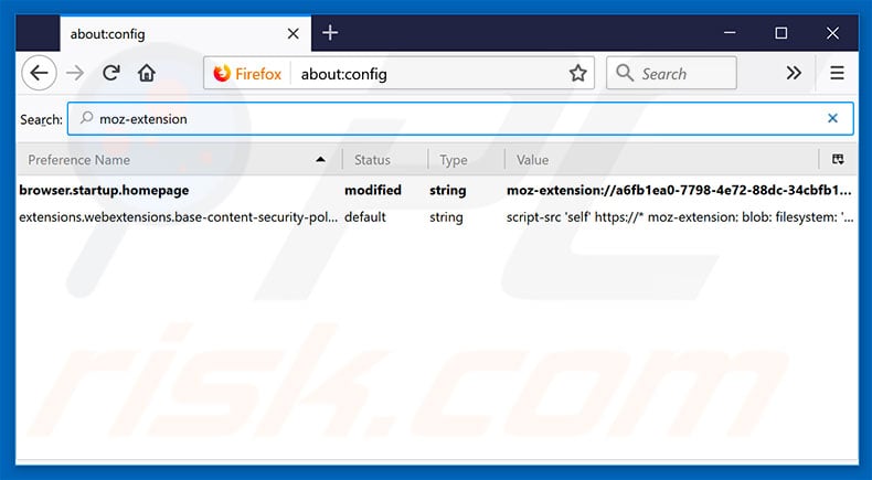 Removing search.hyourfreeonlineforms.com from Mozilla Firefox default search engine