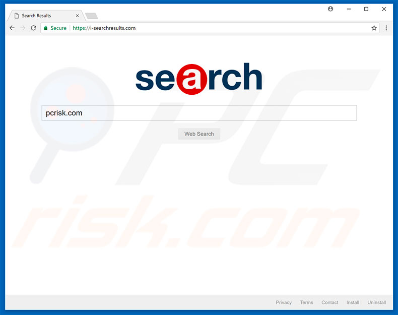 i-searchresults.com browser hijacker