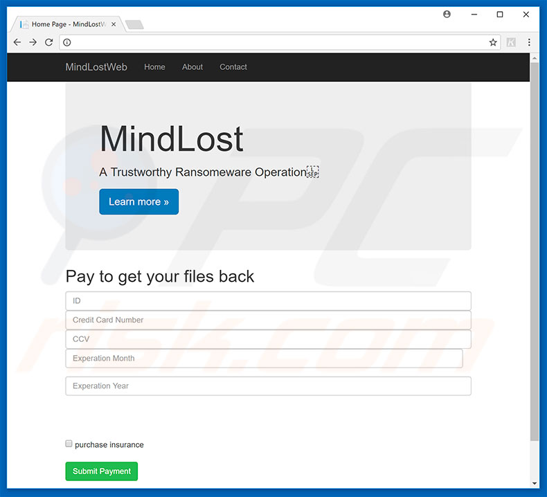 MindLost website