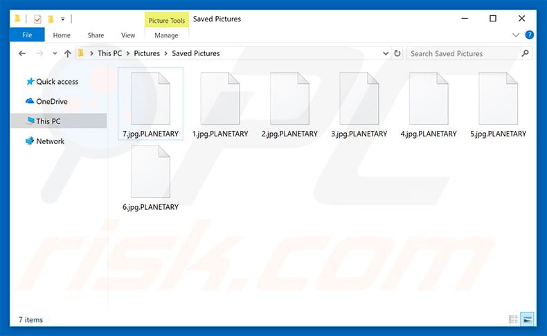 Files encrypted by PLANETARY (.PLANETARY extension)