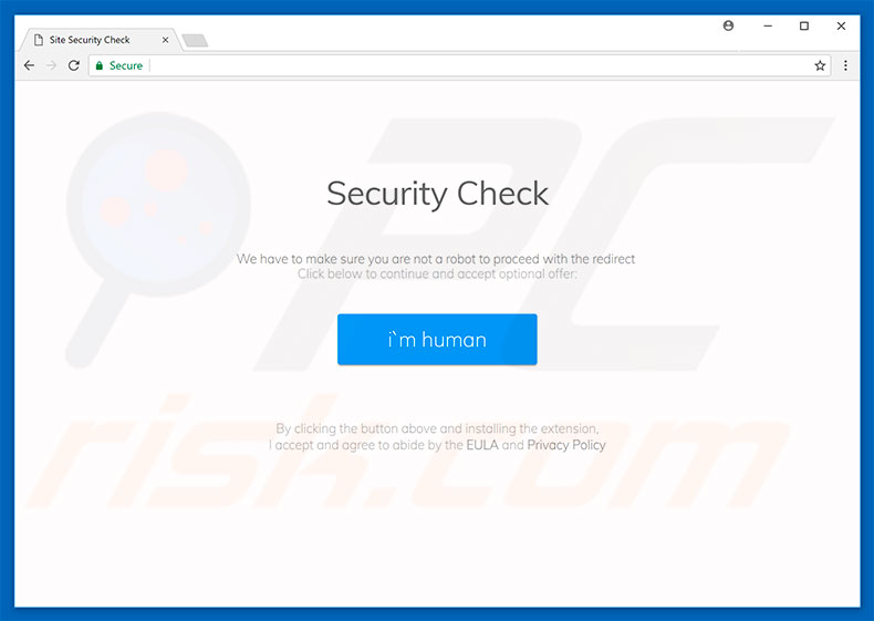 Website used to promote Personal Finder browser hijacker