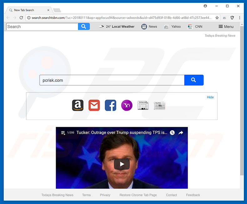 search.searchtsbn.com browser hijacker