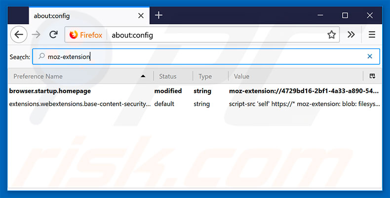 Removing search.searchumrz.com from Mozilla Firefox default search engine