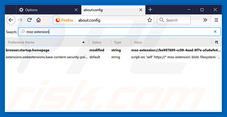 Removing search.searchwti.com from Mozilla Firefox default search engine