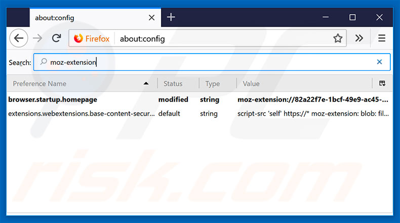 Removing search.findwide.com from Mozilla Firefox default search engine