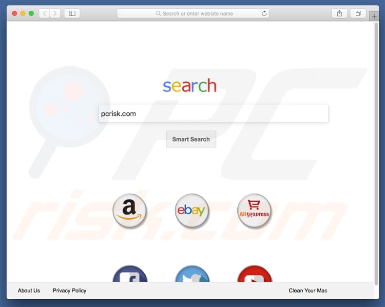 chumsearch.com browser hijacker