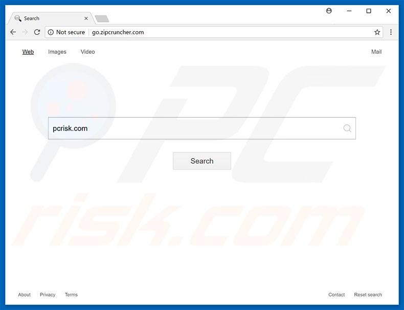 go.zipcruncher.com browser hijacker