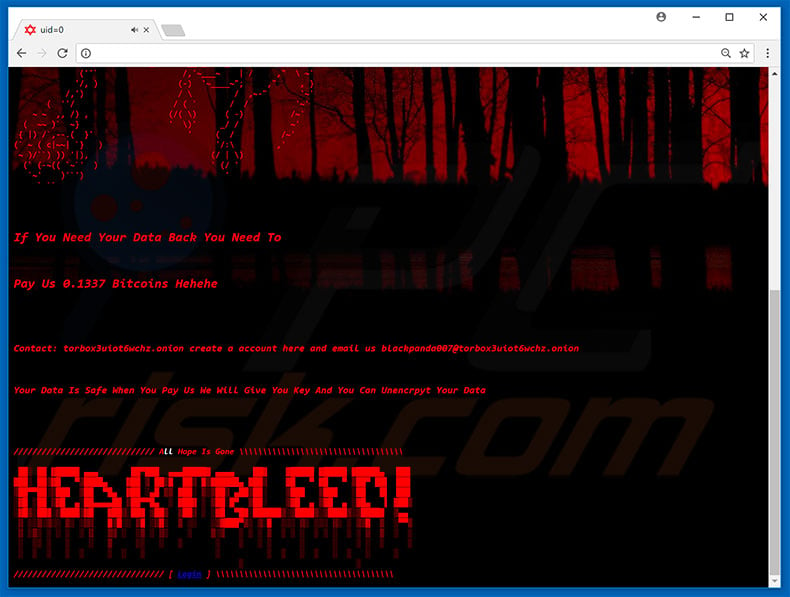 HeartBleed ransomware