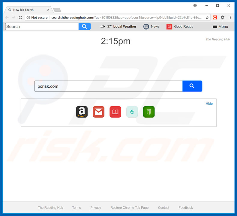 search.hthereadinghub.com browser hijacker
