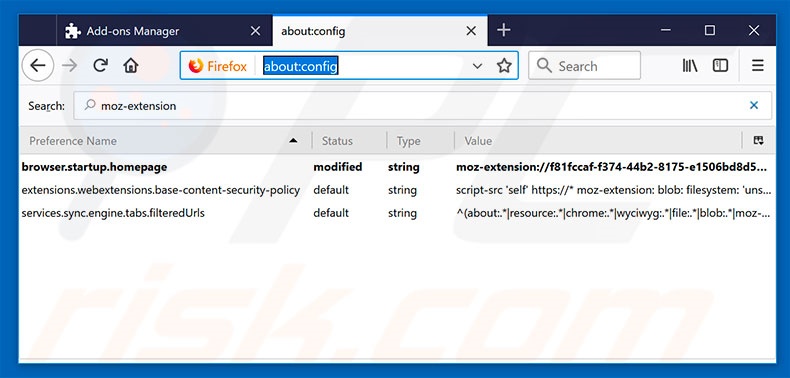 Removing search.hyourpdfsconverternow.com from Mozilla Firefox default search engine