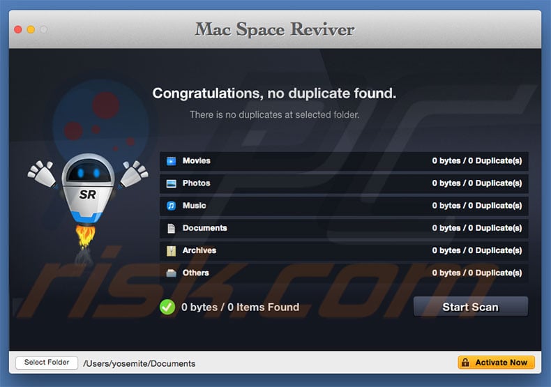 Mac Space Reviver PUP