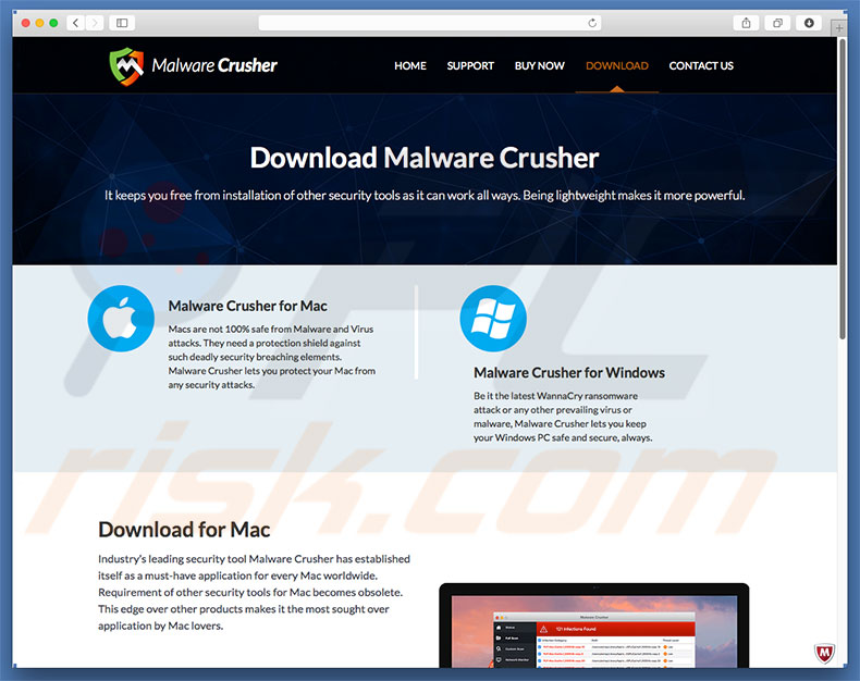 Malware Crusher unwanted application