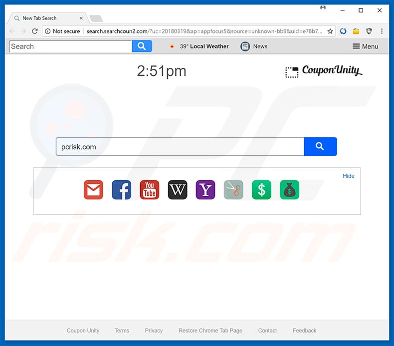 search.searchcoun2.com browser hijacker