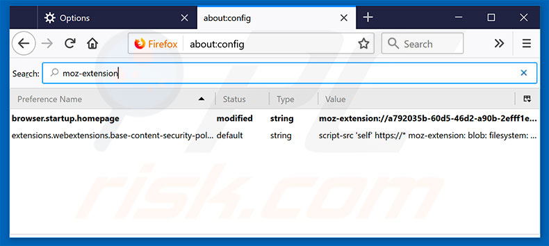 Removing search.searchlttrnpop.com from Mozilla Firefox default search engine