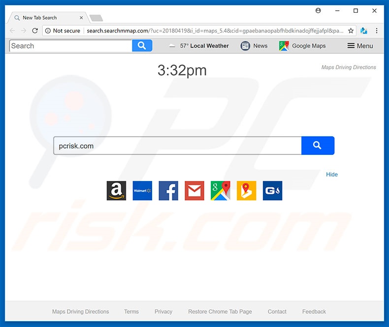 search.searchmmap.com browser hijacker