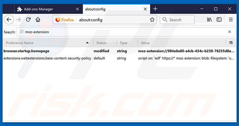 Removing search.seasytowatchtv2.com from Mozilla Firefox default search engine