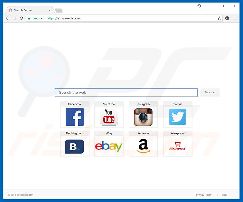 str-search.com browser hijacker