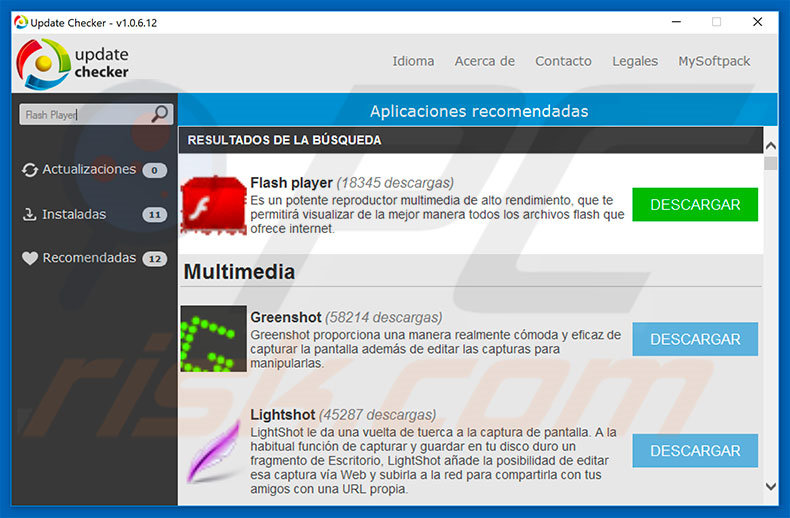 Potentially unwanted program Update Checker