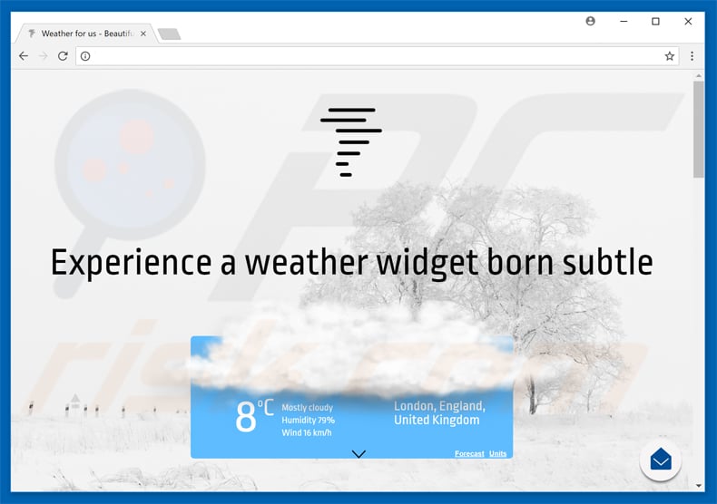 weather widget for websites with a coinhive code