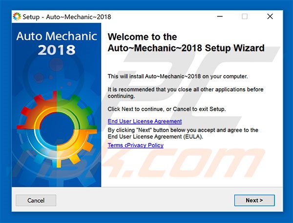 Auto Mechanic 2018 PUP installer setup