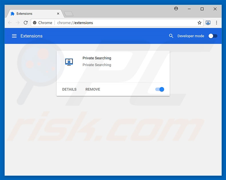 Removing bronav.com related Google Chrome extensions