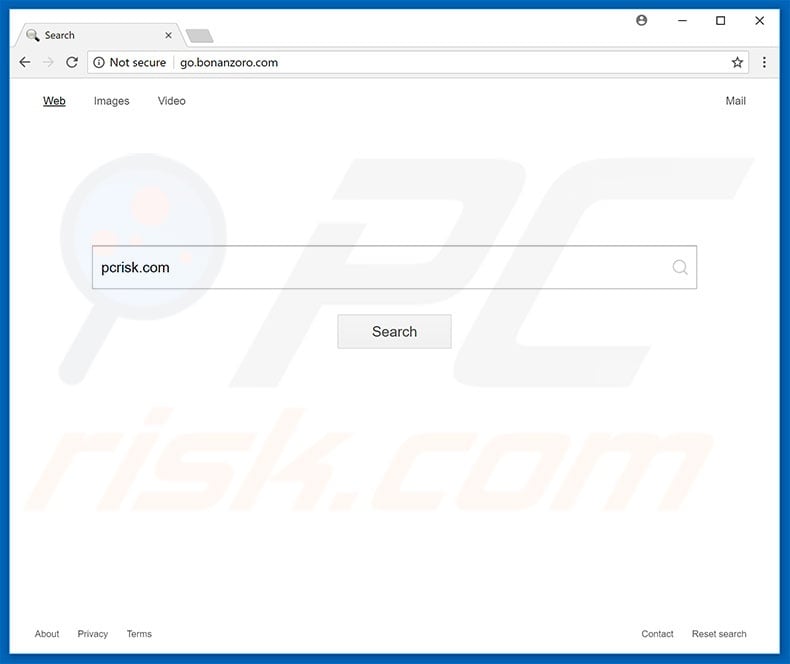 go.bonanzoro.com browser hijacker