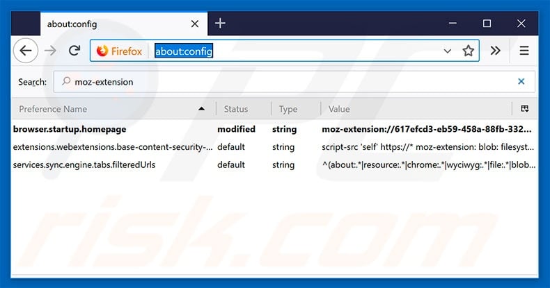 Removing search.hmytemplates.co from Mozilla Firefox default search engine