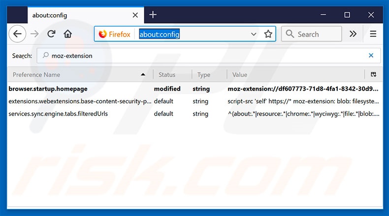 Removing search.hnotepadpro.co from Mozilla Firefox default search engine